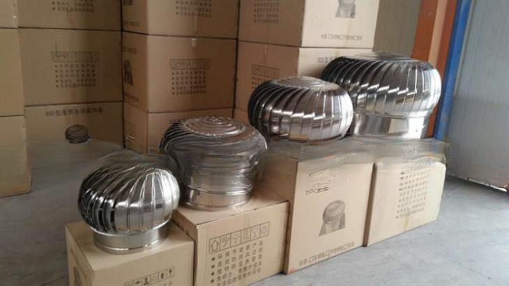 1mm-6mm Thickness Customized Support Tornado Turbine Roof Fan Mounting Roof Ventilator