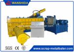 Push Out Type Hydraulic Scrap Metal Baling Press Machine , Car Baler Car