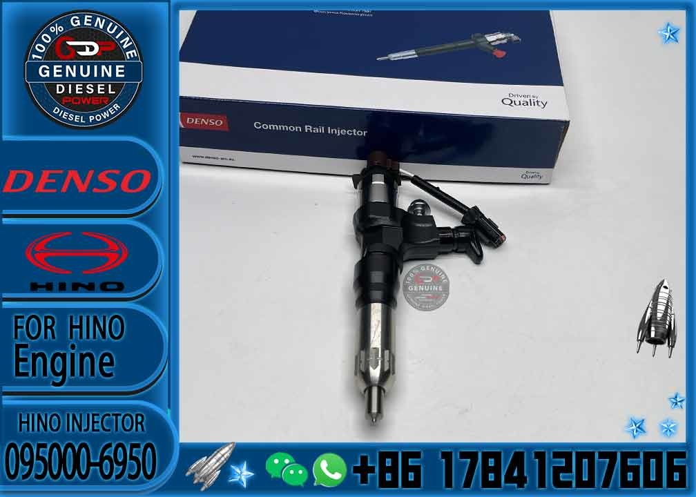 Brand New Auto Part Diesel fuel Injector 095000-6593 / 095000-6950 / 23670-E0010 Common Rail Injector