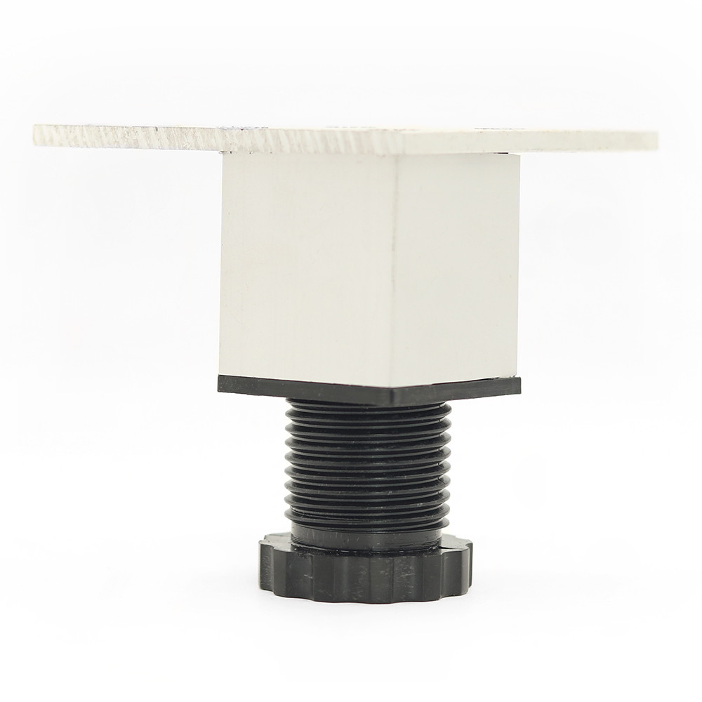 Adjustable feet Aluminum alloy Metal triangular table legs