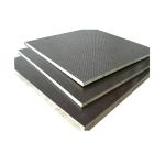 E1 12mm Anti Slip Hardwood Film Faced Plywood For Construction