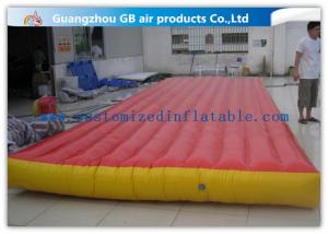 Wholesale Red Interactive Inflatable Sports Games Air Mattress For Gym Bungee Jumping from china suppliers