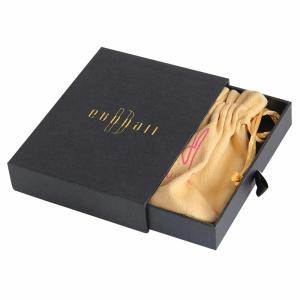 Wholesale Black PMS 1200g Cardboard Gift Presentation Boxes CMYK With Ribbon from china suppliers