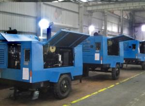 Wholesale Diesel Industrial Portable Air Compressor / Rock Drill Compressor Kaishan Lcgy from china suppliers