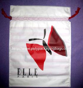 Wholesale Customized Colorful Plastic Drawstring Backpack Bags For Traveling / Shoes / Toys from china suppliers