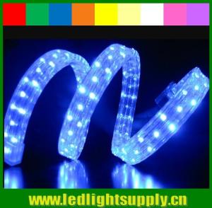 Wholesale 100 meters PVC led rope light 4 wires DIP 5mm led flex rope for club from china suppliers