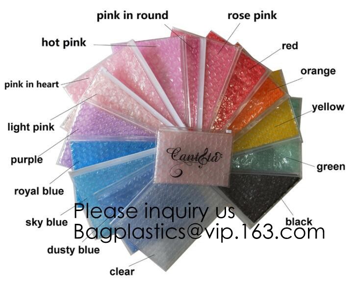 Bag for Skin Care Products,Cosmetic Packing Factory Bubble Bag Zip lockk Bubble Bag,Zip lockk Bubble Bag For Protective