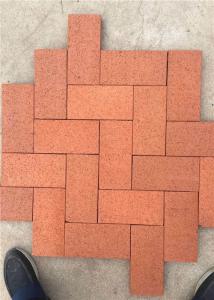 Wholesale Standard Size Solid Clay Baking Brick , Rustic Decorative Brick Pavers from china suppliers