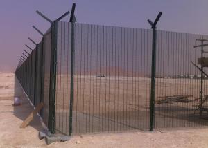 Wholesale 0.5m - 2.2m 358 Prison Security Fencing , FUHANG Garden Perimeter Fence from china suppliers
