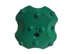 Wear Resistance Top Hammer Drill Bits Semi - Dome Short Skirt R51 89mm Thread
