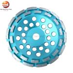 4 Inch 7 Inch Double Row Diamond Cup Grinding Wheel