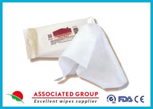 Wholesale Nonwoven Spunlace Adult Wet Wipes 16Pcs Premoistened Washcloths from china suppliers