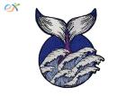 Girl Guiding Division Iron On Embroidered Patches Logo Customized For Clothing