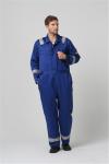 99% Cotton Lightweight Fire Retardant Overalls , 350gsm Welding Protective