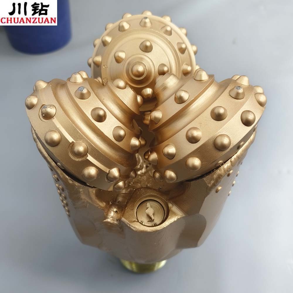 5 7/8 Inch IADC637 Rubber Sealed Bearing TCI Tricone Rock Bit For Hard formation Well Drilling