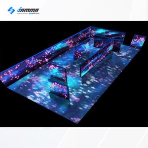 China 800W 3D AR 25 Interactive Floor Projection Game For Wedding on sale