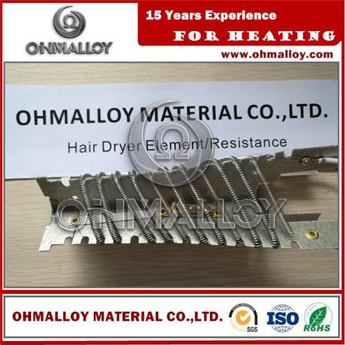 Quality FeCrAl Alloy OHMALLOY Mica Electric Hair Dryer Heating Element Resistance for sale