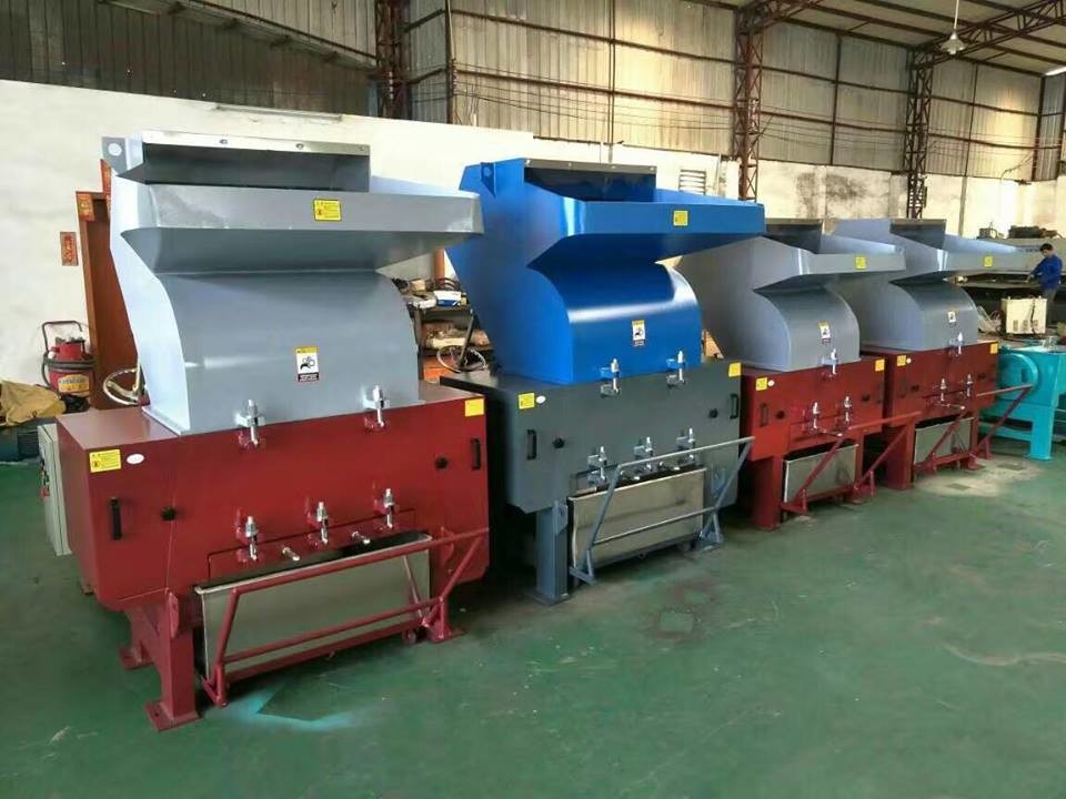 75HP PP PE PET PVC plastic pipe Crusher, crushing plastic pipes factory
