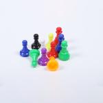 Tabletop Educational Board Games Accessories Plastic Resin Dice