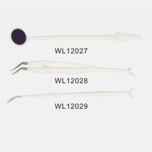 Wholesale Disposable White, Red, Green 15 / 15.8 / 16.5cm Dental Mirror WL12027 WL12027; WL12028; WL12029 from china suppliers