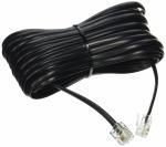 25 Feet RJ11 4P4C 4P2C Telephone Extension Cord Cable Durable