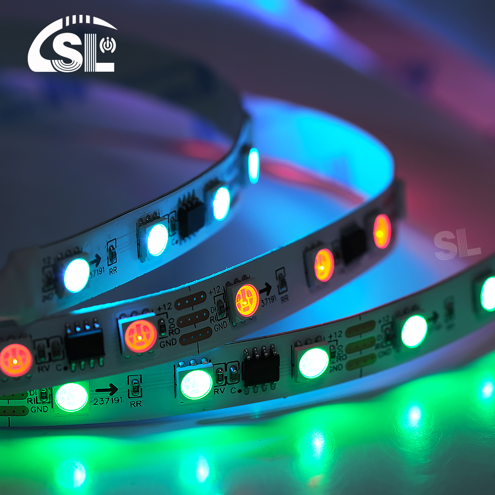 8mm 2811 60Ds DC12V RGB LED Light Strip for Ambience and Residential