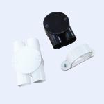 U H Way 20mm White Black IP54 PVC Space Bar Saddle Brass Screw Part