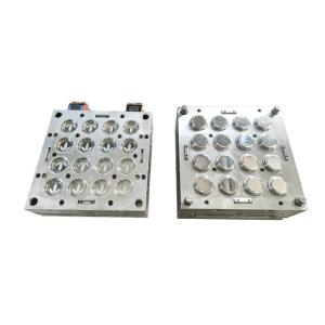 Wholesale D98mm Bottle Cap Mould 16cavity Hot Runner Plastic Molding Round Cap Within Logo from china suppliers