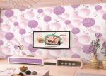 Heat Insulation Unisex Children's Bedroom Wallpaper For Decoration Floral