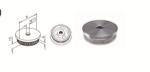 stainless steel handrail end cap/stainless steel flat end cap that used for