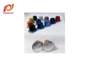 Wholesale Recyclable Aluminum Compatible Nespresso Coffee Capsules / Empty Aluminum Nespresso Capsules from china suppliers