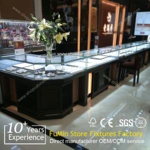 Wholesale Value fashion shop glass jewelry display cabinet, luxury display cabinet from china suppliers