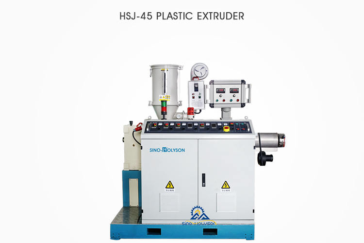 65 Rpm Plastic Single Screw Extruder For PP PE Corrugated Pipe Manufacturing Plant