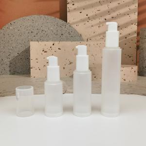 Wholesale 15ml 30ml 50ml Airless Vacuum Pump Bottle Frosted Matt For Lotion Cream Foundation Serum from china suppliers