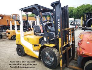 Wholesale TCM forklift 3ton FD30 , used FD30T-7 tcm forklift, High quality 3ton Diesel Forklift Truck from china suppliers