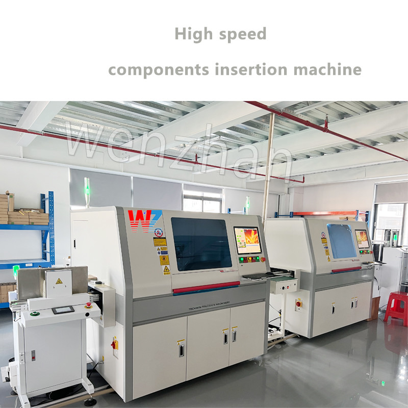 Automatic Odd Form Component Insertion Machine DIP Components and Terminal Insertion Assemble Line