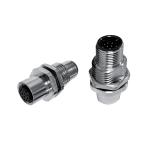 M12 Male To Female Base,Front Mounting,M16 Fastening Thread,M12 female to male