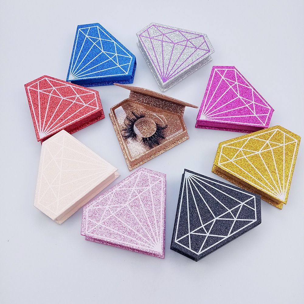 Rigid Cardboard Mink Eyelash Hair Product Packaging Gift Box