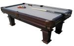 Painting Finish Billiards Game Table MDF Frame With Strong Leg / Leather Pocket