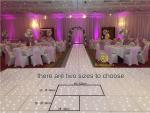 Hot sale Party Wedding Tiles Acrylic Remote White 60*60cm LED Starlit Dance