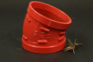 Wholesale 22.5 Victaulic Reducing Elbow Threaded 3mm Wall Thickness from china suppliers