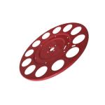 Red Powder Coating Custom Sheet Metal Fabrication , Deep Drawn Sheet Metal