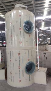 Wholesale Vertical Circulating Water Spray Treatment Gas Treatment Equipment With Hollow Core Or Full Cone Nozzles from china suppliers