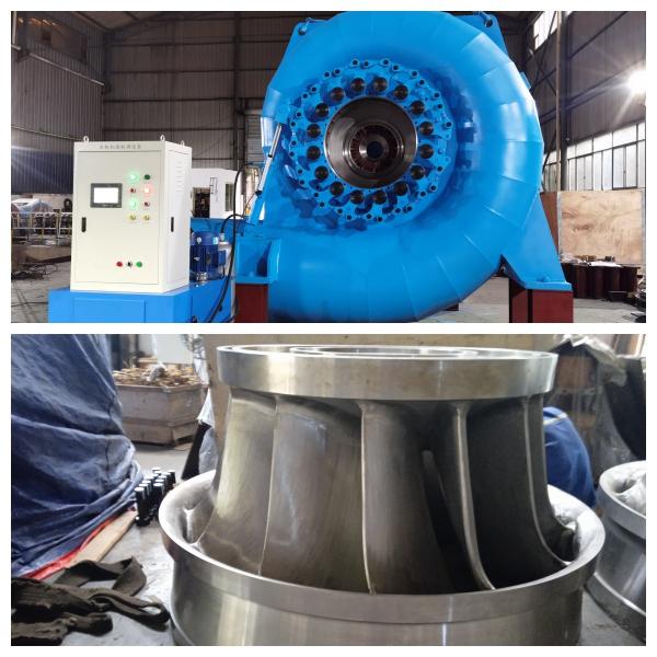 Indoor / Outdoor Automatic Control Penal Water Turbine Brushless Excitation