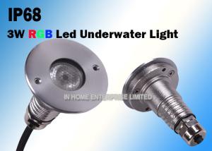 Wholesale Stainless steel Housing LED Underwater Light 3W RGB With 3 Years Warranty from china suppliers