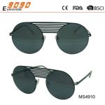 2018 fashion metal with 100% UV protection lens, suitable for men and women