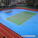 0.90N/mm2 Synthetic Sports Vinyl Flooring Indoor Badminton Courts