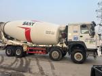 WD615.47 Used Cement Mixer Truck Howo 8x4 380HP Used Mixer Trucks For Sale