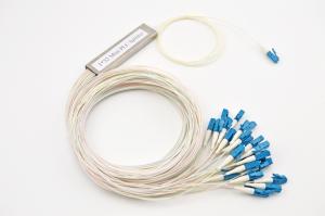 Wholesale 1x32 Fiber Optic Splitter / PLC Coupler / LC Splitter LC UPC Connector With Mini Tube from china suppliers