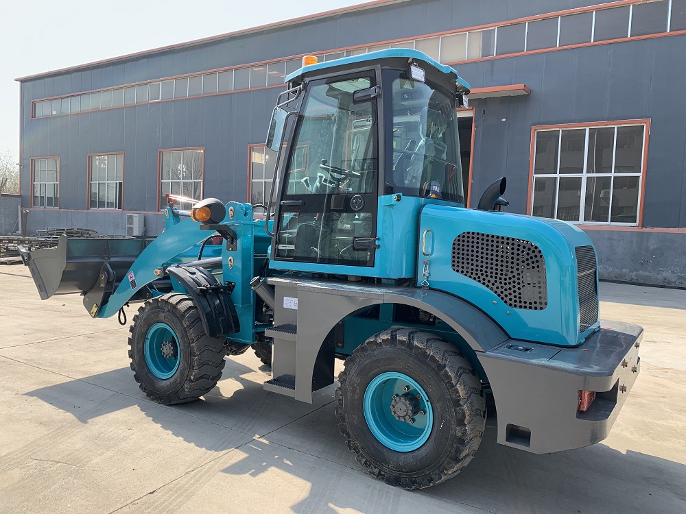 42KW 4 Wheel Drive Mini 1.6 Ton Wheel Loader for Agricultural Dimension 5020mm*1860mm*2680mm